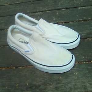 Off white slip on vans